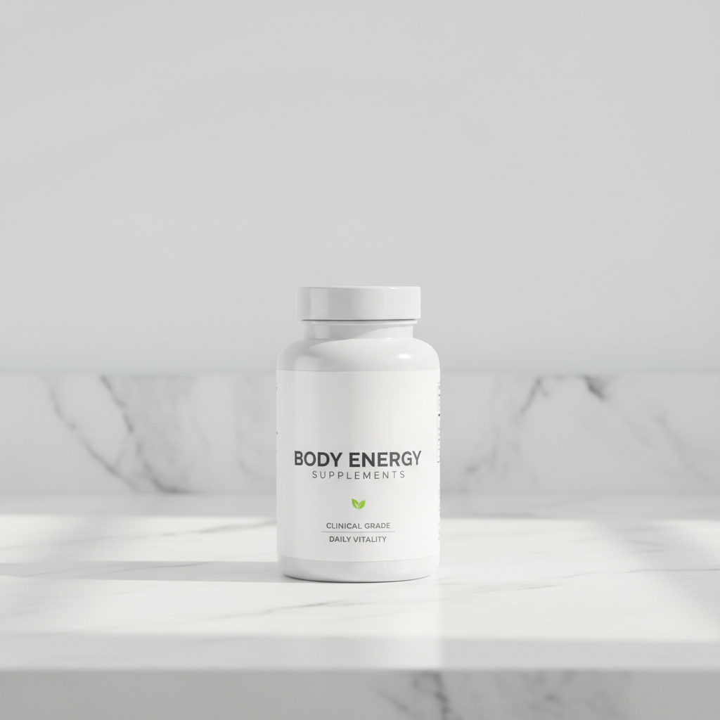 Body Energy Complex capsules bottle – front label