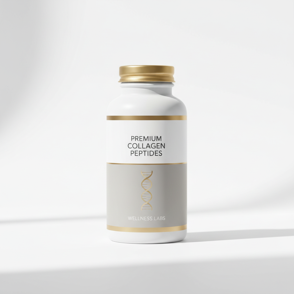Multi Collagen Peptides premium supplement bottle